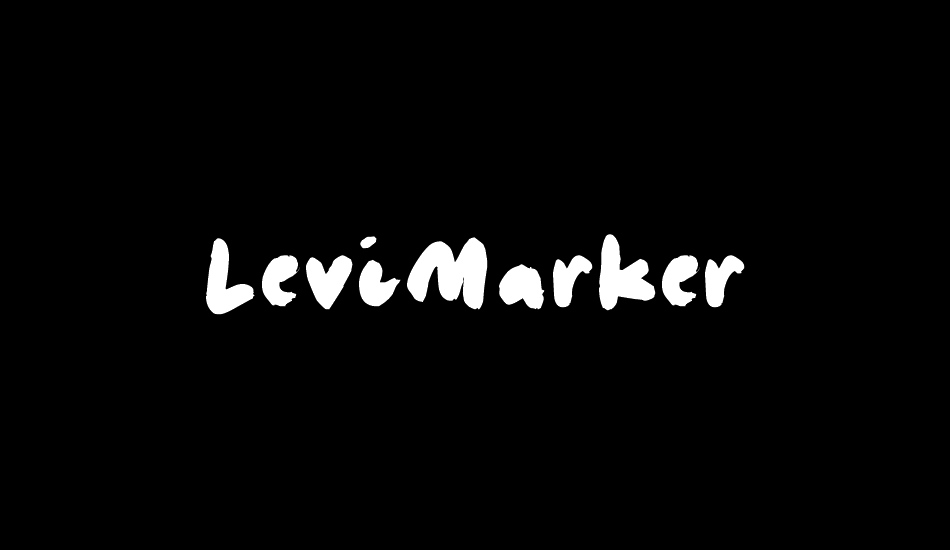 LeviMarker font big