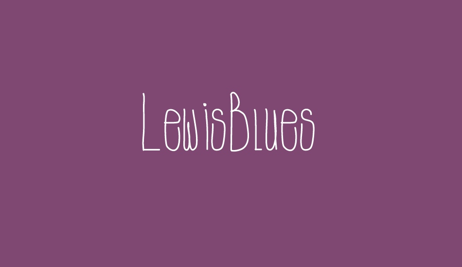 LewisBlues font big