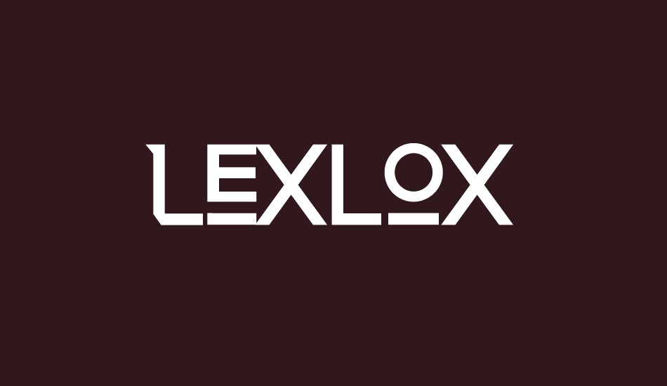 Lexlox font big