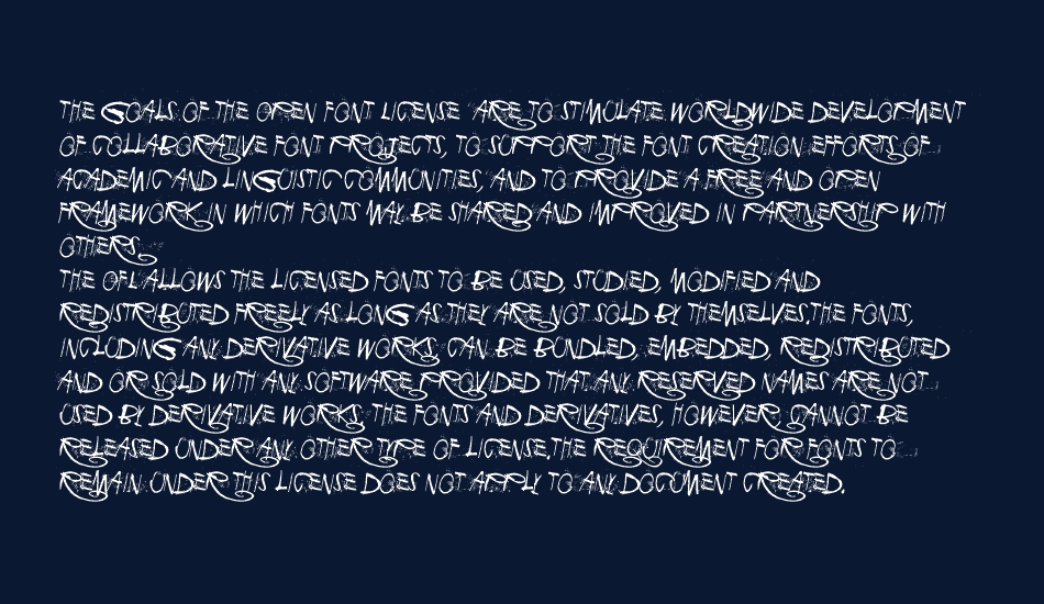 Libertango font 1