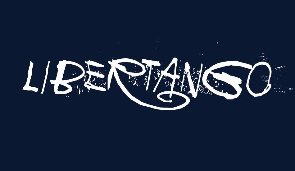 Libertango font big