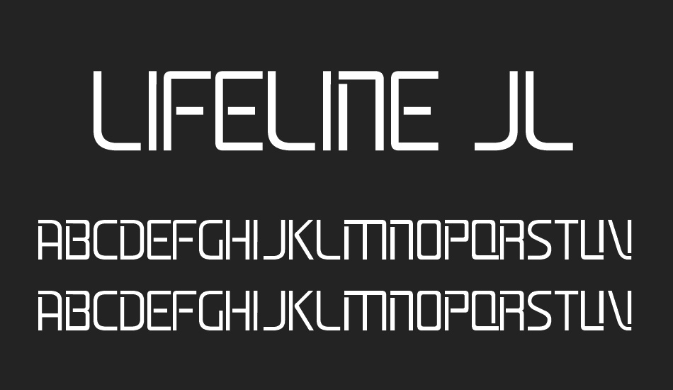 Lifeline JL font