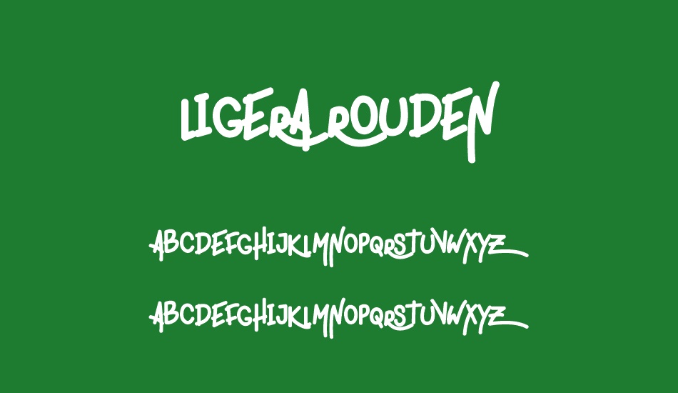 ligera rouden font