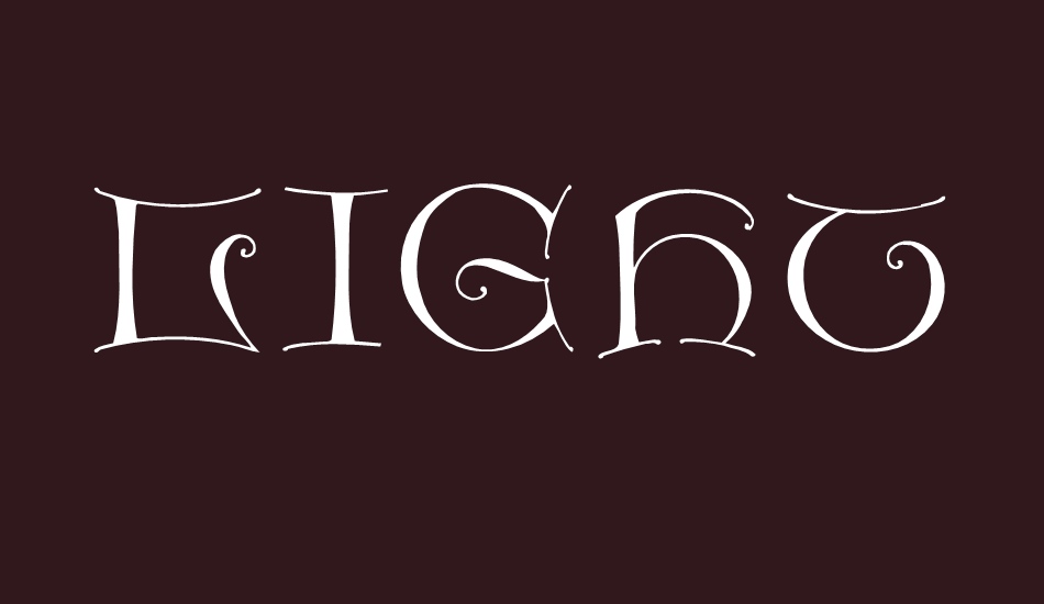 LightUnciale font big