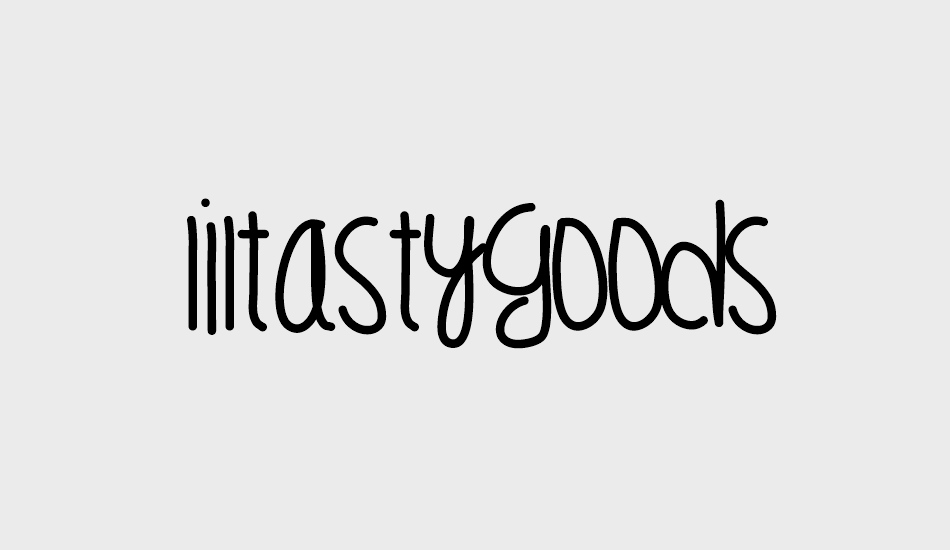 LilTastyGoods font big