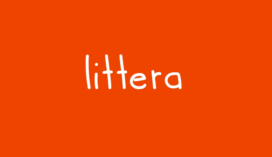 littera font big