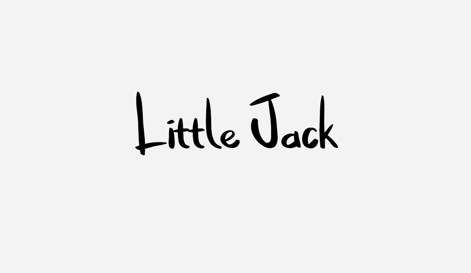 Little Jack font big