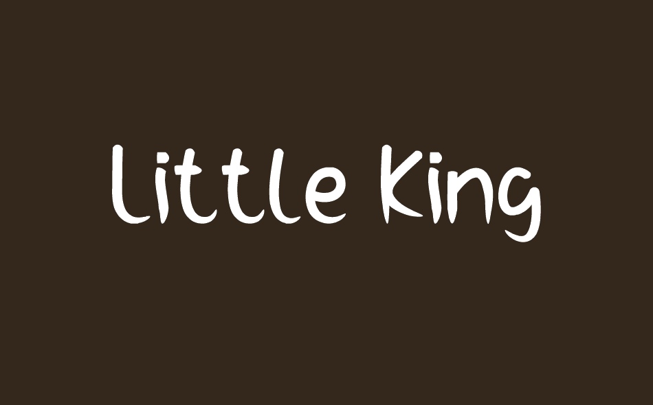 Little King font big