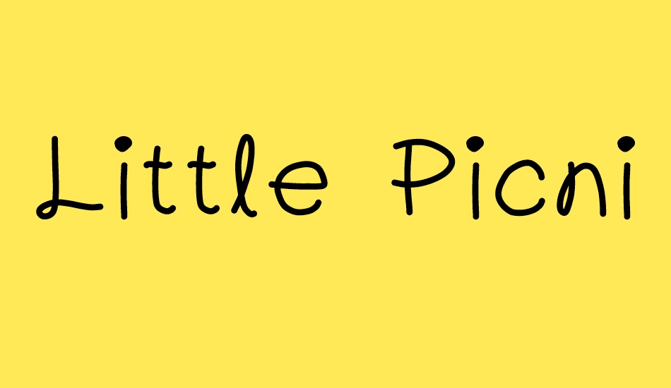 Little Picnic font big