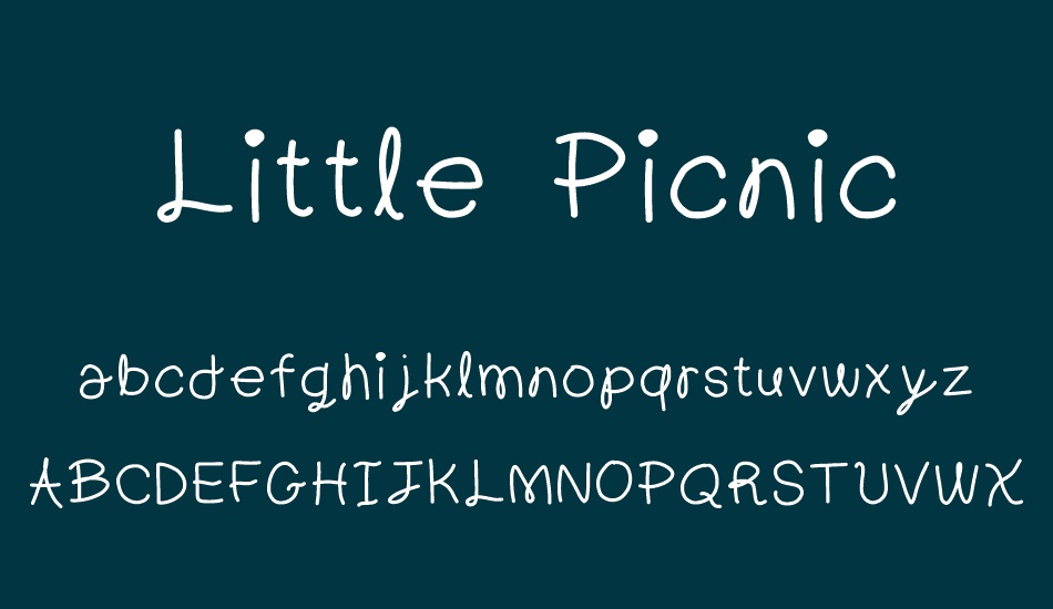 Little Picnic font