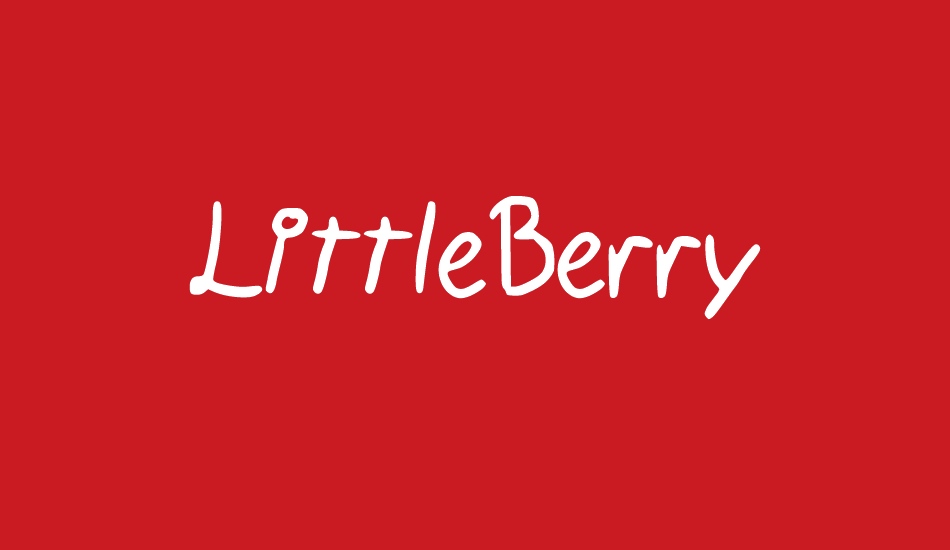 LittleBerry font big