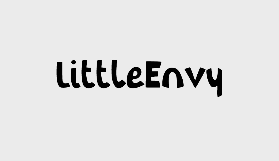 LittleEnvy font big