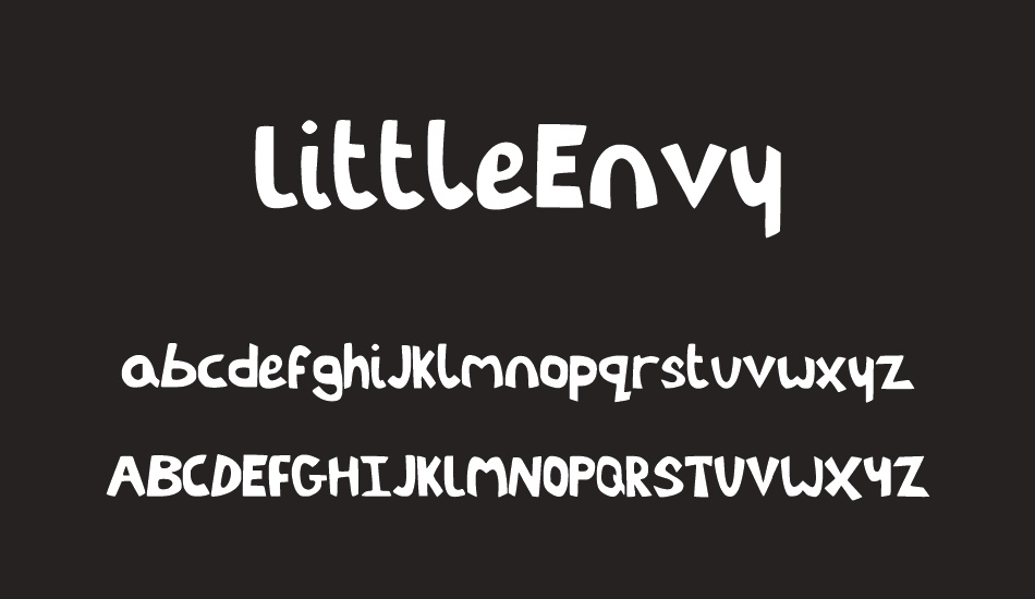 LittleEnvy font