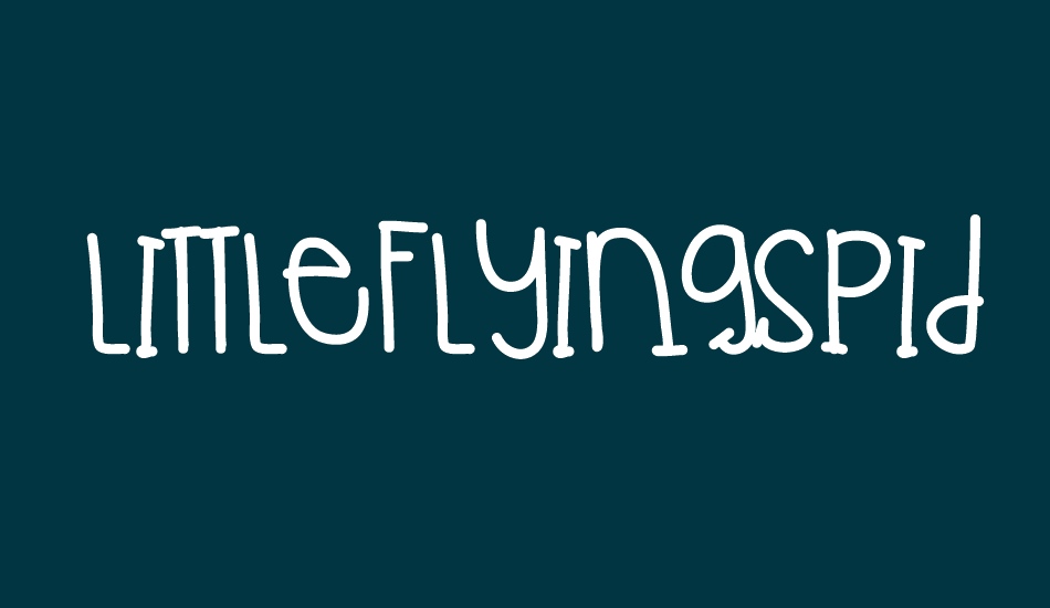 LittleFlyingSpiders font big