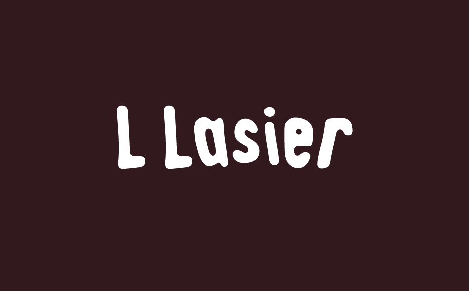 L Lasier font big