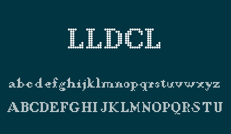 LLDCL font