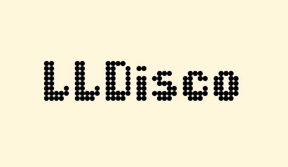 LLDisco font big