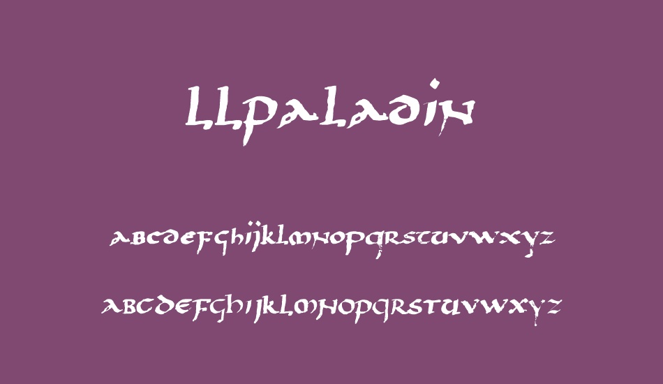 LLPaladin font