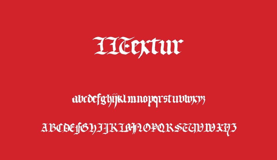 LLTextur font