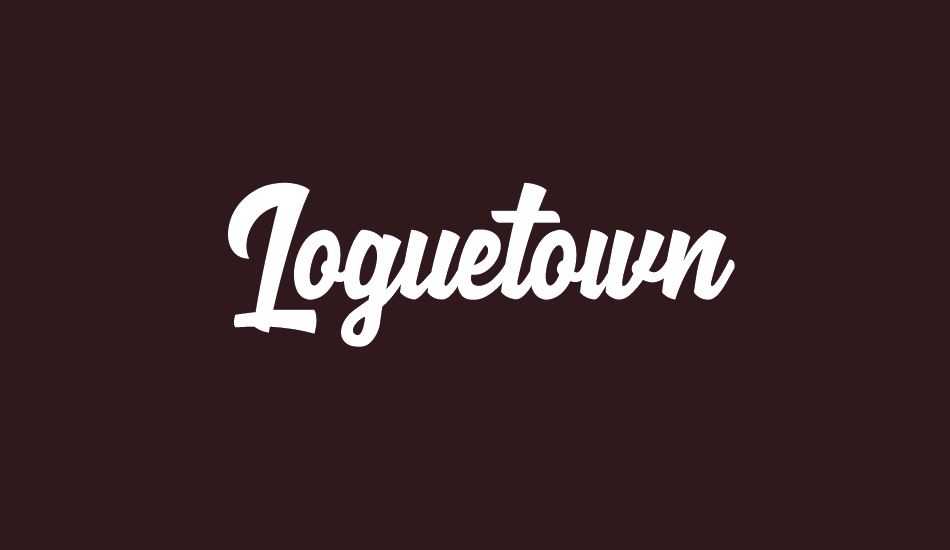 Loguetown Demo font big