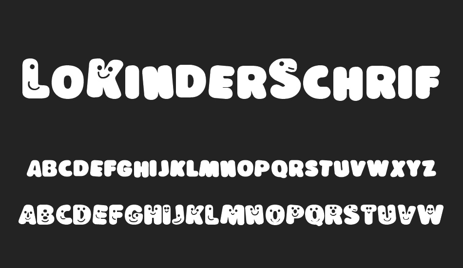 LoKinderSchrift font