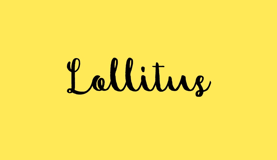 Lollitus font big