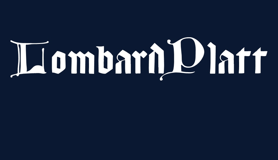 LombardPlattfuss font big