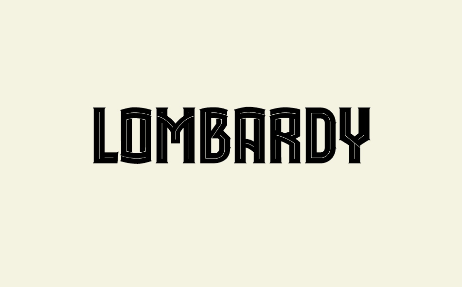 Lombardy font big