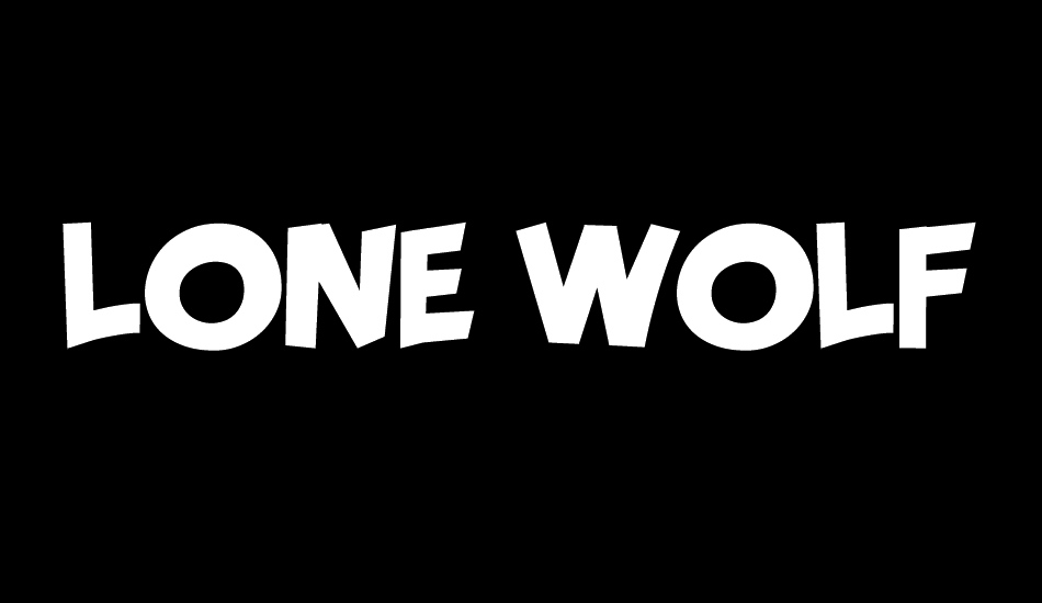 LONE WOLF PERSONAL USE font big