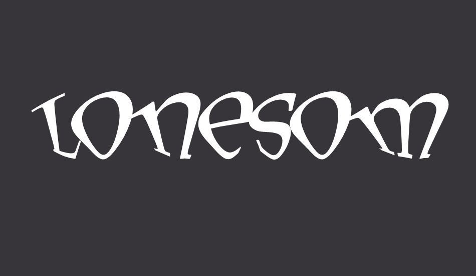 LonesomeLiar font big