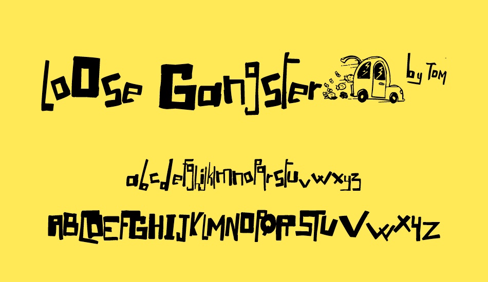 LoOse Gangsterµ* font