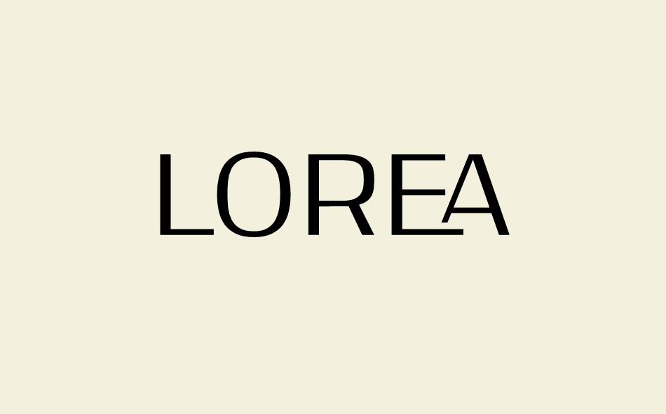 Lorea font big