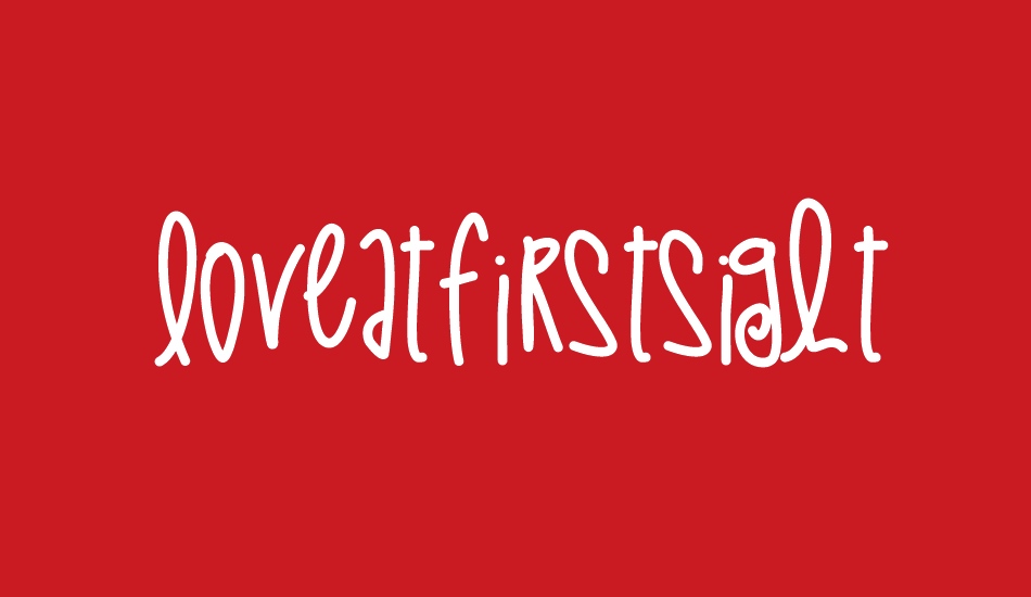 LoveAtFirstSight font big