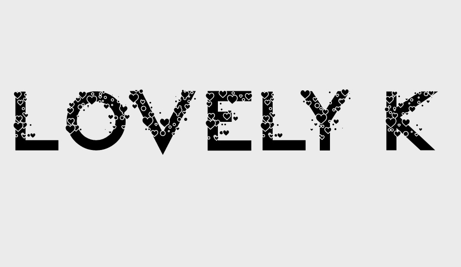 lovely-kei font big