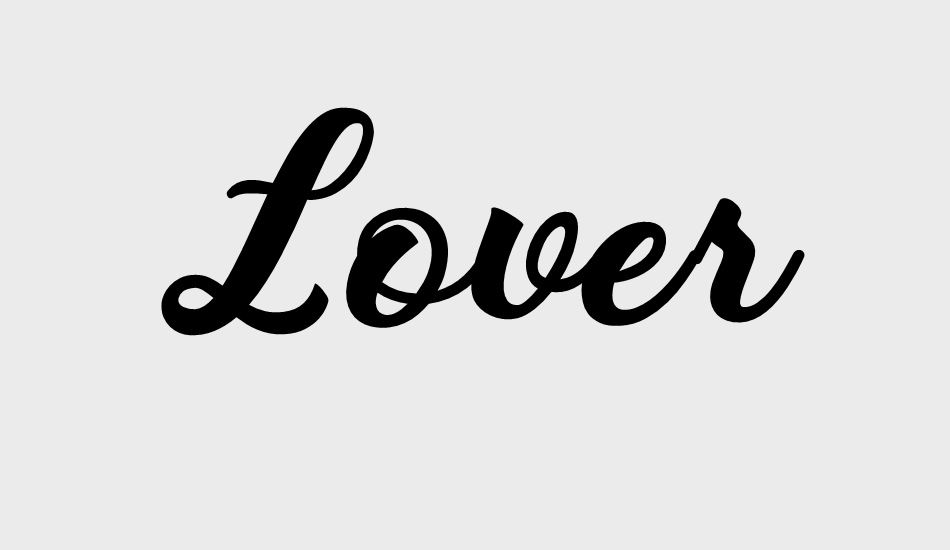 Lover Artefacts Personal Use font big