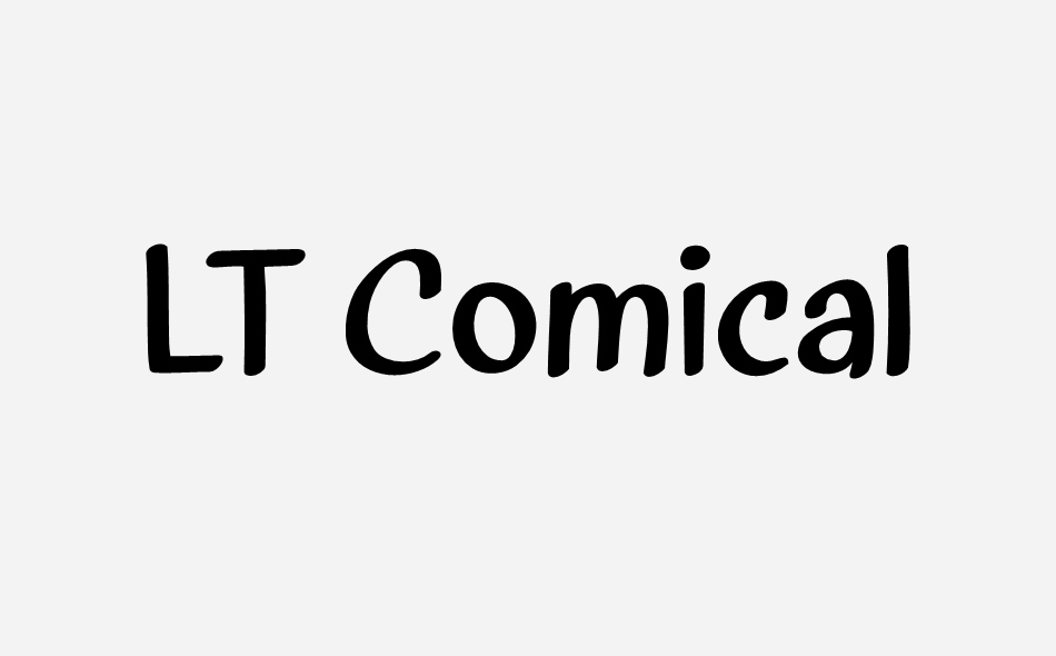 LT Comical font big