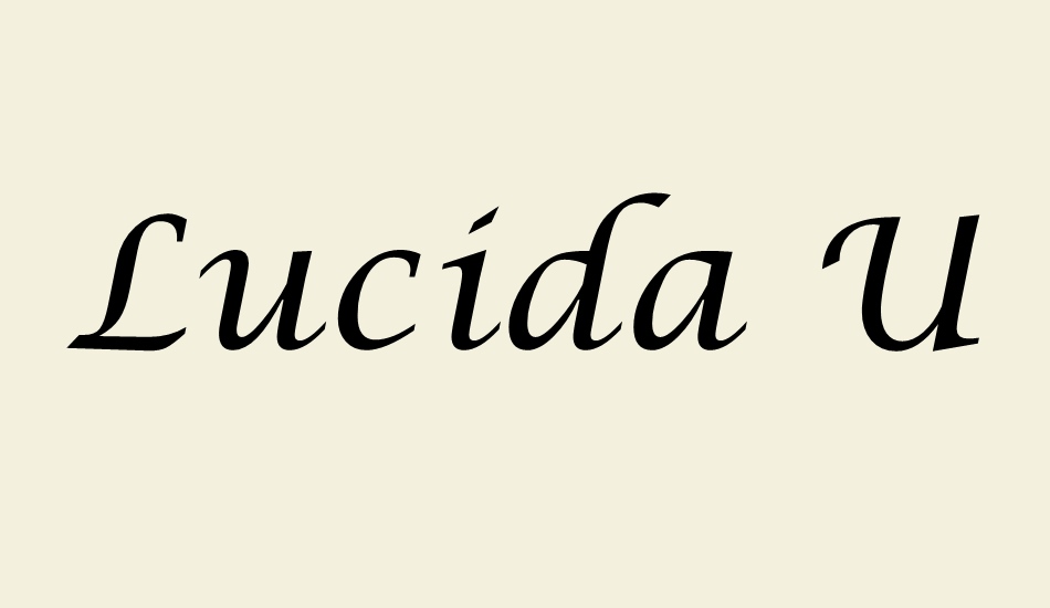 download lucida calligraphy font