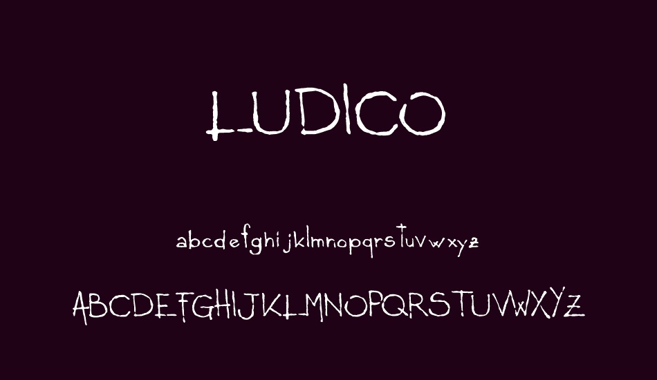 LUDICO font