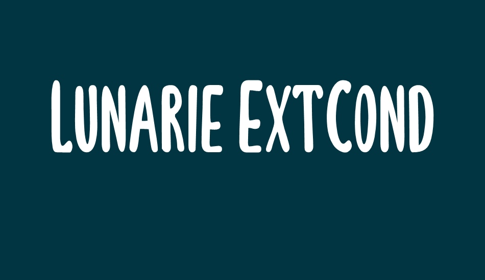 Lunarie ExtCond font big