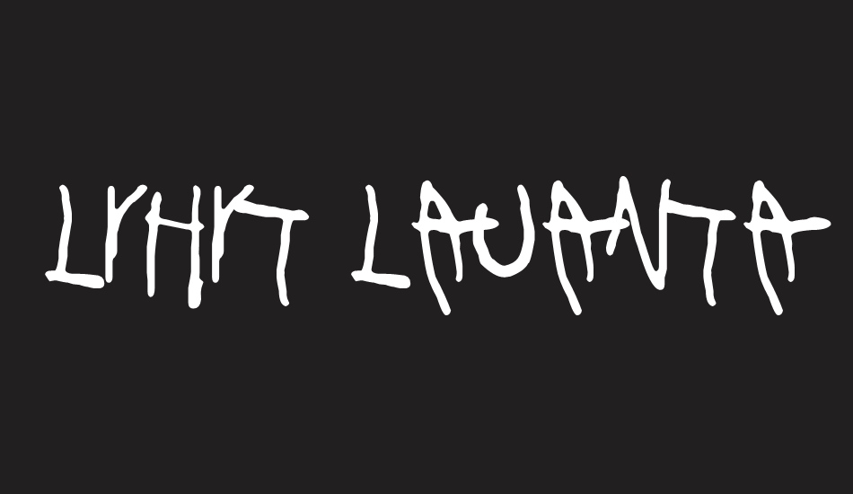 Lyhyt Lauantai font big