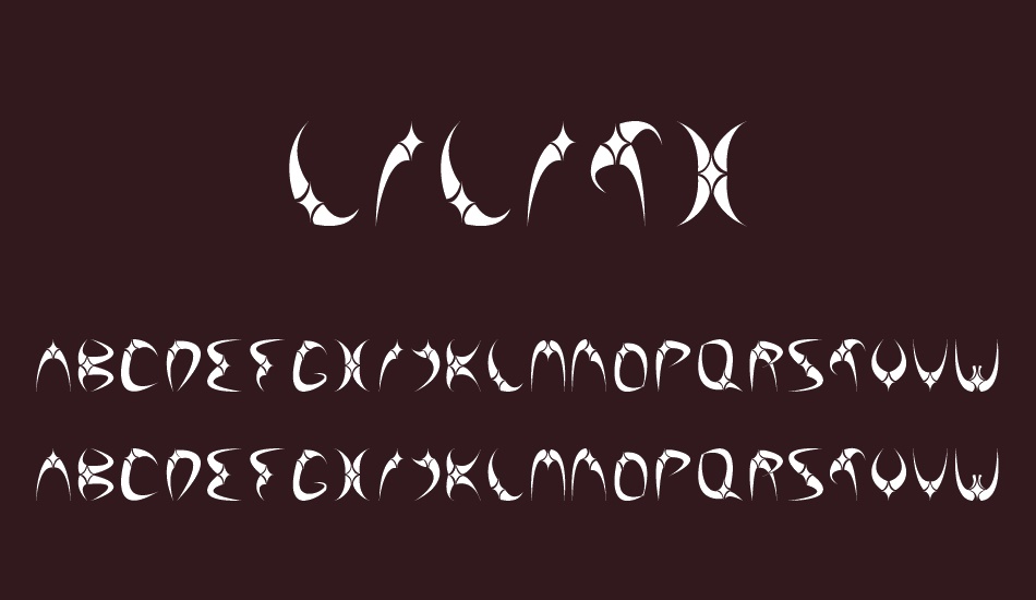 LILITH font