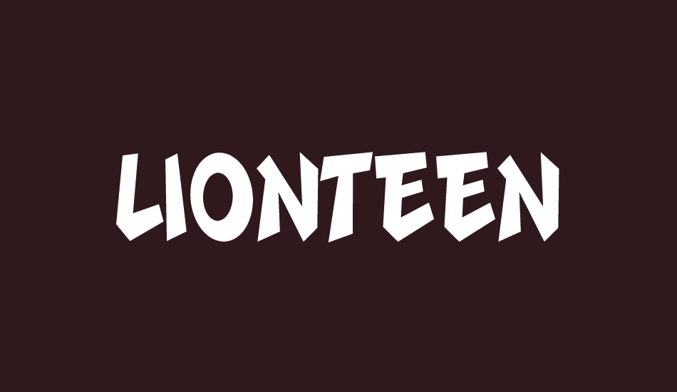 LIONTEEN font big