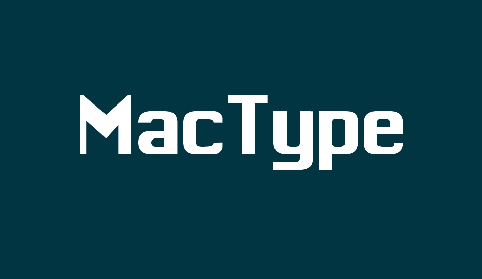 MacType font big