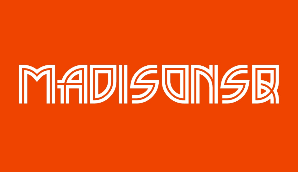 MadisonSquare font big