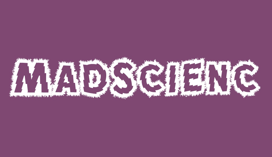 MadScience font big