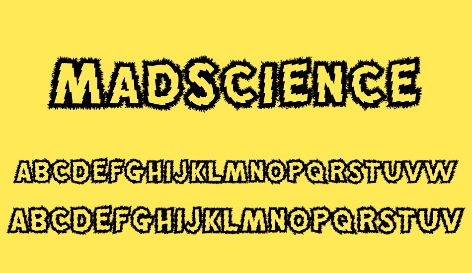 MadScience font