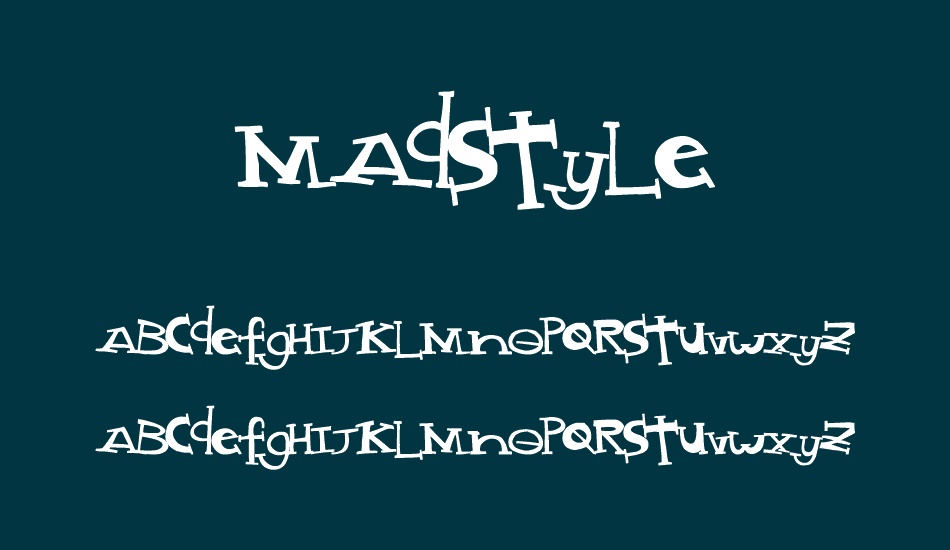 MadStyle font