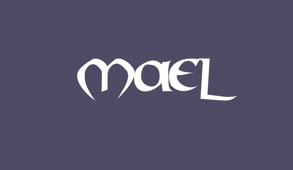 mael font big