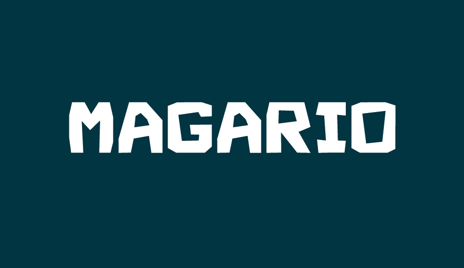 Magario font big