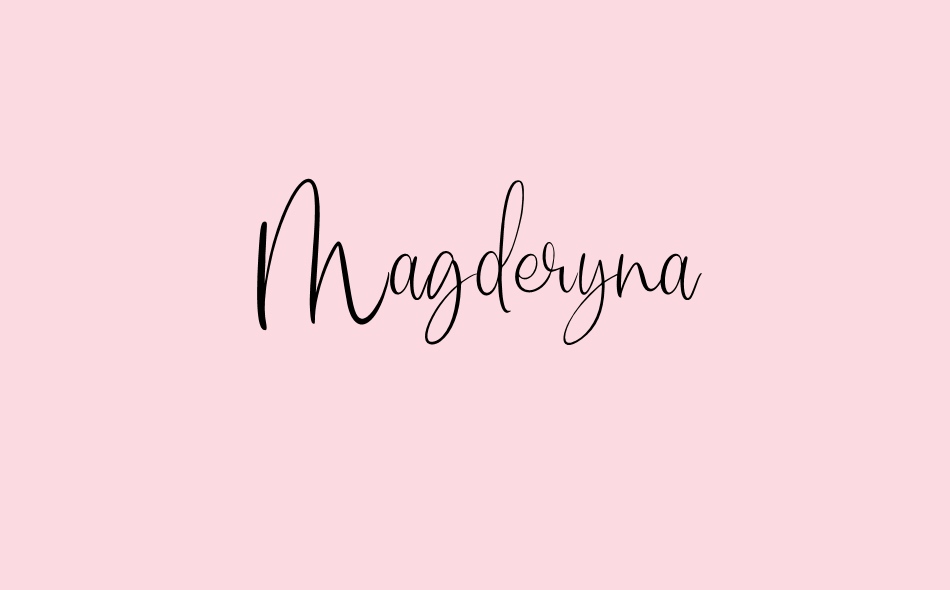 Magderyna font big